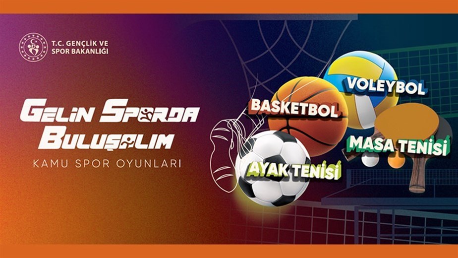 KAMU SPOR OYUNLARI BAŞVURULARI BAŞLADI